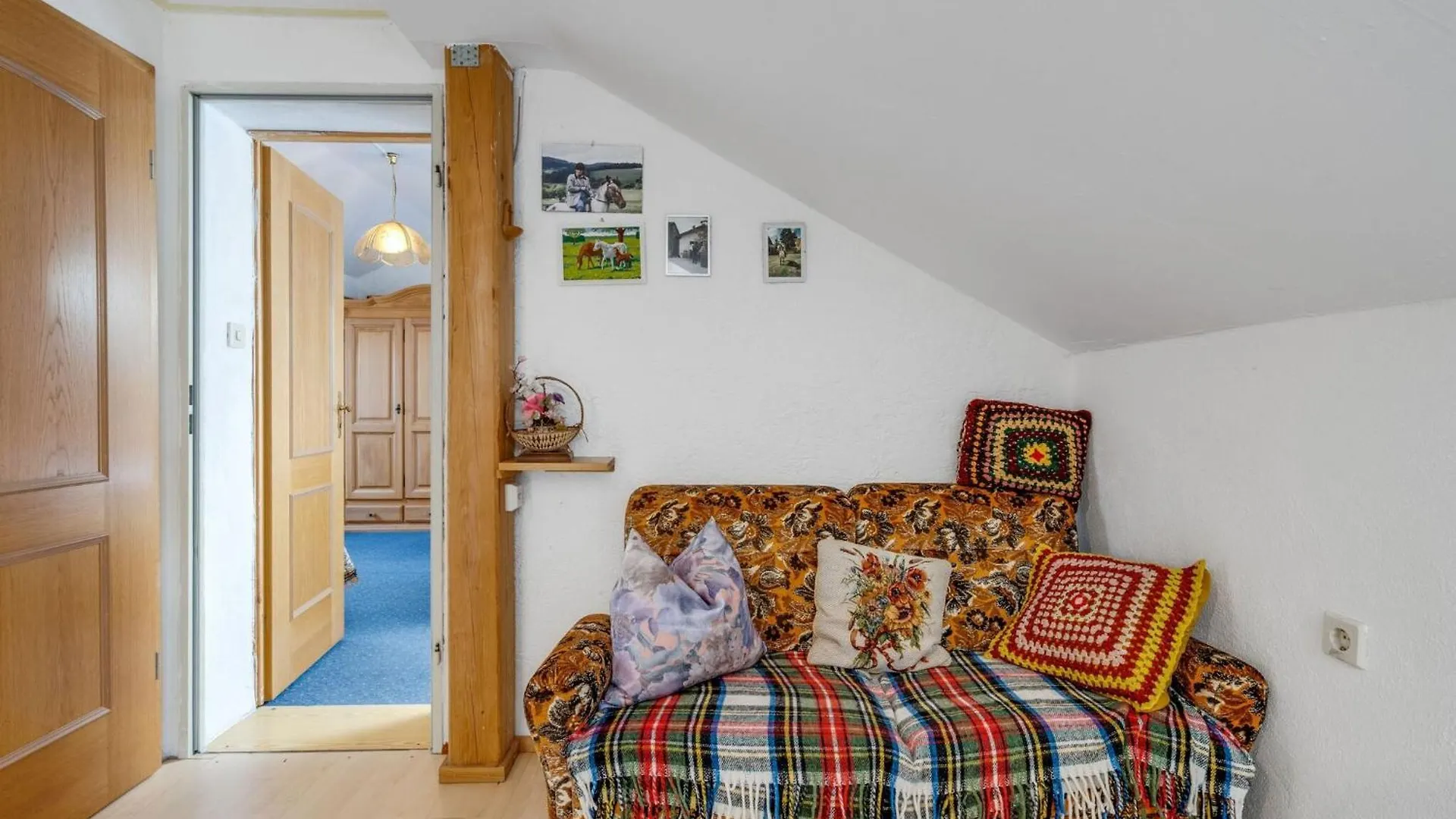 Flat On A Farm Near The Arber Ski Area Neukirchen beim Heiligen Blut Niemcy